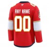 Florida Panthers tröja Customized Fanatics Premium 2024-25 Röd Hemma - NHL Tröjor Herr